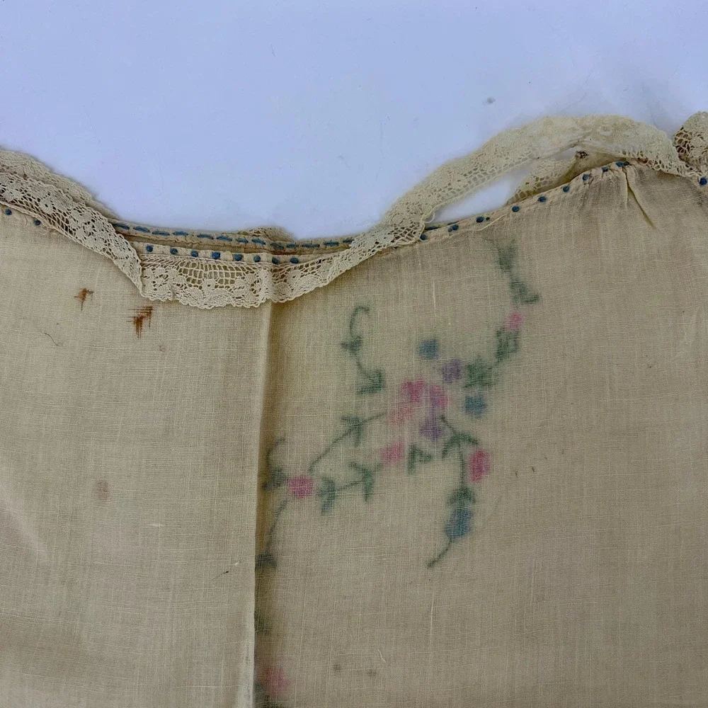 VTG baby girls clothing quilted‎ blanket lot 1930s 1940s 1950s antique heirloom